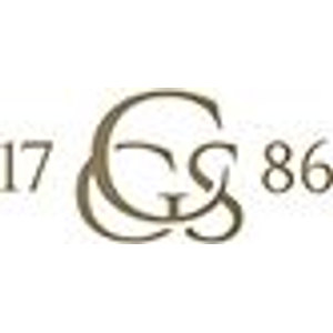 Balcomie Links logo: An interlaced brown monogram of the letters C, G and S for Crail Golfing Society, flanked by the numeral 17 at left and 86 at right.